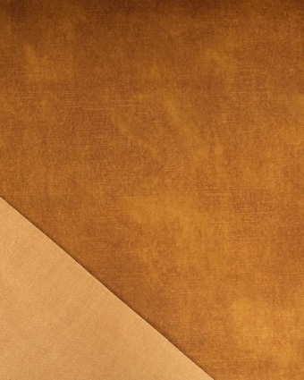 Velours Ameublement Orion Ambre - Mercerine
