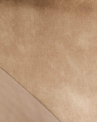 Velours Ameublement Orion Nougat - Mercerine