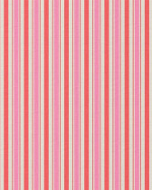 Tissu Coton Imprimé Rayures Rouge Rose