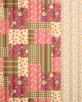 Tissu Matelassé en Coton Patchwork - Mercerine