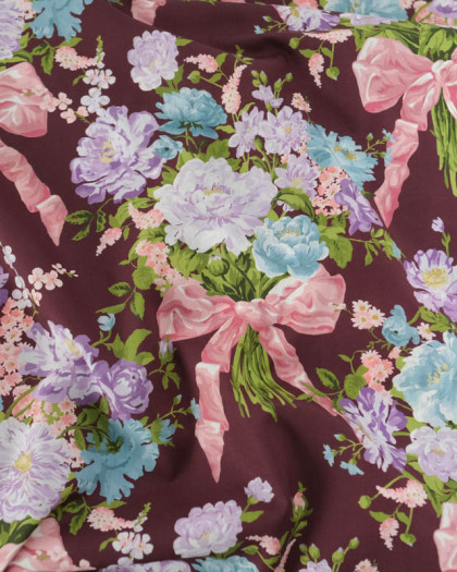Tissu Liberty Fabrics@ & Bridgerton Tana Lawn® - Bow Bouquet C - Mercerine