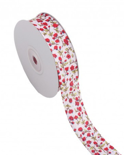 Biais Motif Fleurs de Printemps