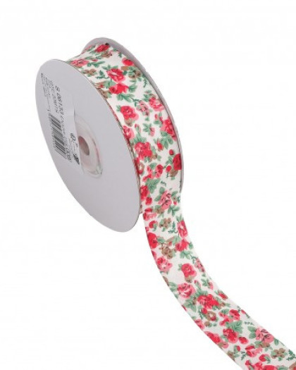 Biais Motif Fleurs Vintage