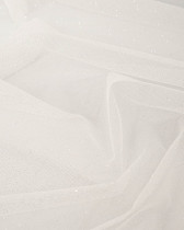 Tulle Nylma Blanc Paillettes