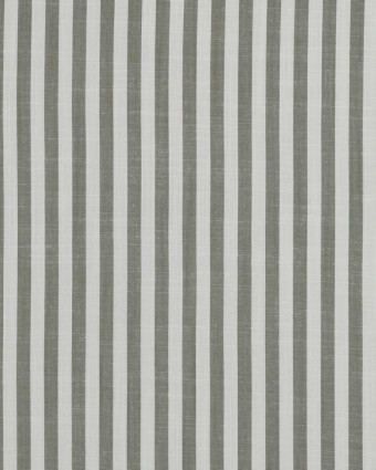 Viscose Effet Lin Rayures Sauge - Mercerine