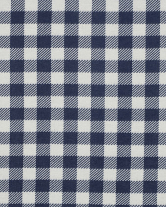 Tissu Flanelle à Carreaux Bleus - Mercerine