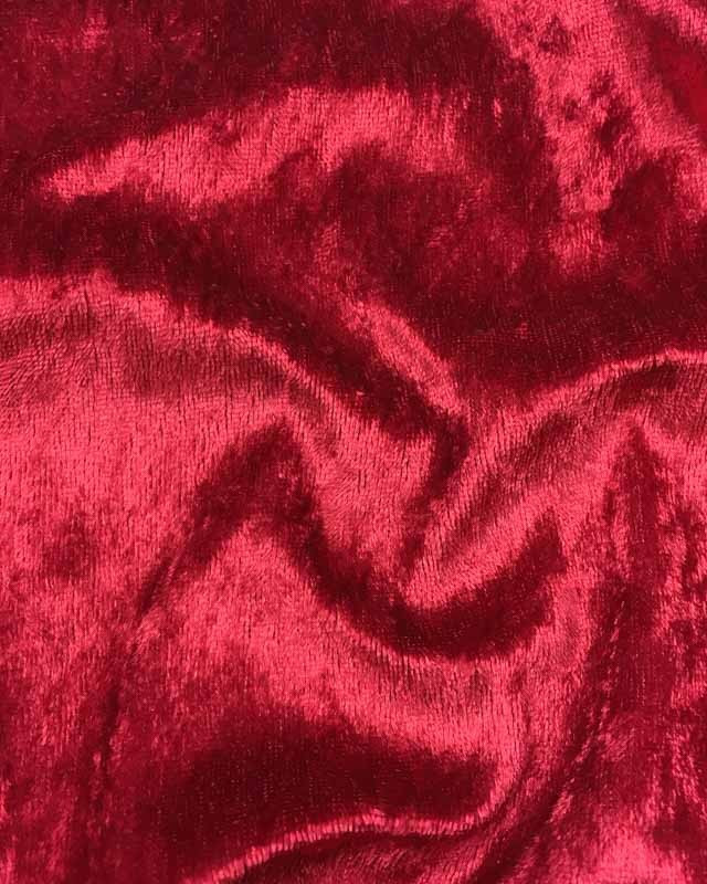 Panne De Velours Rouge - Mercerine