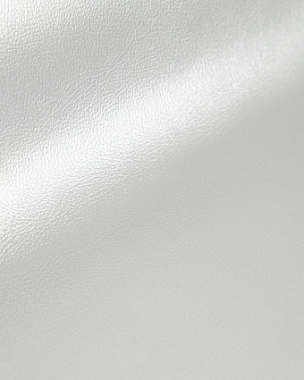 Tissu Simili Cuir Bari Argent - Mercerine