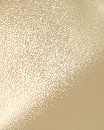 Tissu Simili Cuir Bari Doré - Mercerine