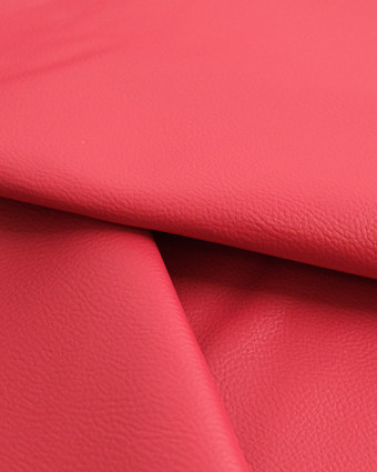 Tissu Simili Cuir Bari Fuchsia - Mercerine