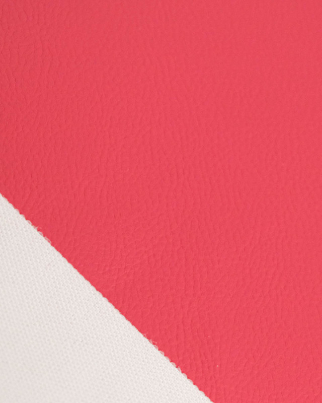 Tissu Simili Cuir Bari Fuchsia - Mercerine