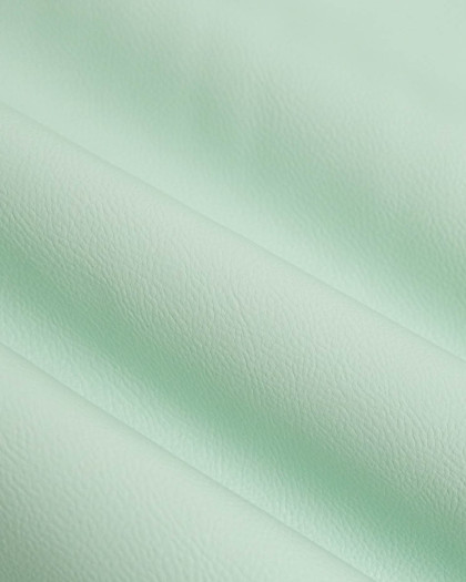Tissu Simili Cuir Bari Vert d'Eau - Mercerine