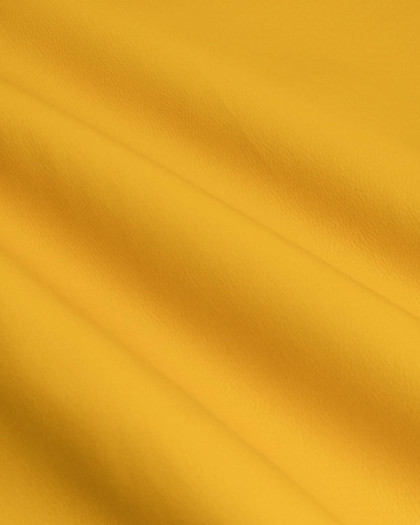 Tissu Simili Cuir Bari Safran - Mercerine