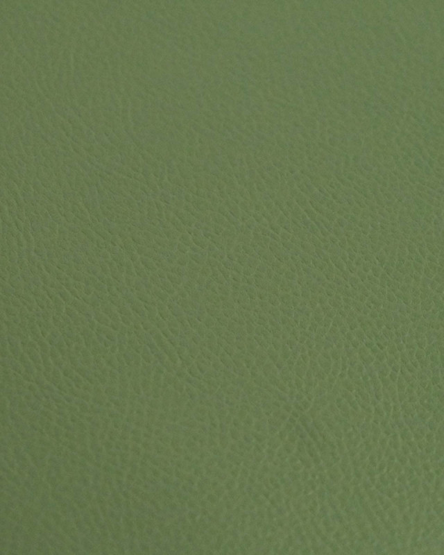 Tissu Simili Cuir Bari Kaki - Mercerine