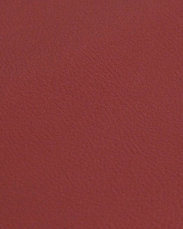 Tissu Simili Cuir Bari Bordeaux - Mercerine