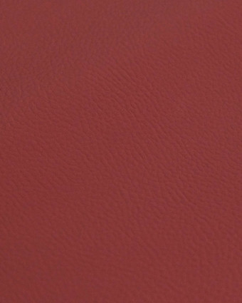Tissu Simili Cuir Bari Bordeaux - Mercerine