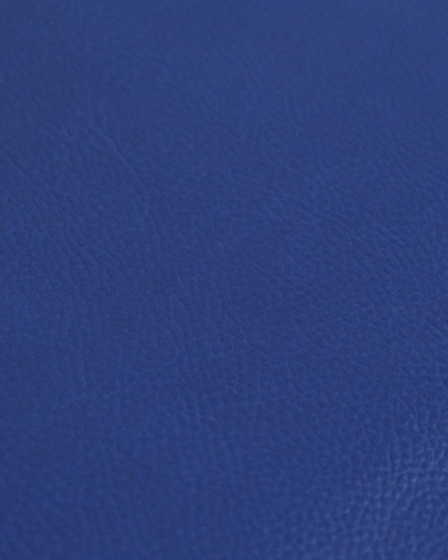Tissu Simili Cuir Bari Bleu - Mercerine