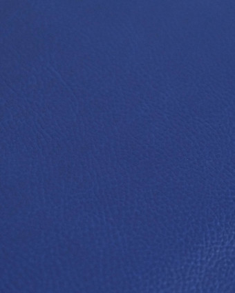 Tissu Simili Cuir Bari Bleu - Mercerine