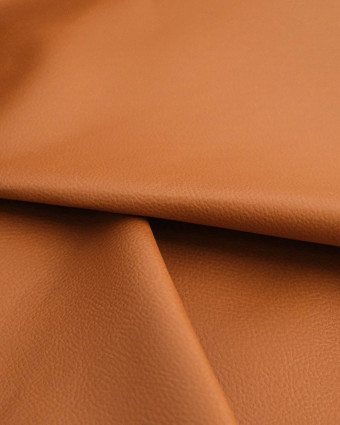 Tissu Simili Cuir Bari Mokka - Mercerine