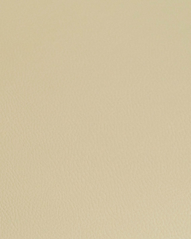 Tissu Simili Cuir Bari Ecru - Mercerine