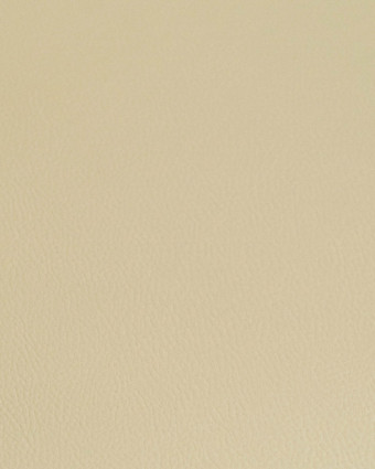 Tissu Simili Cuir Bari Ecru - Mercerine