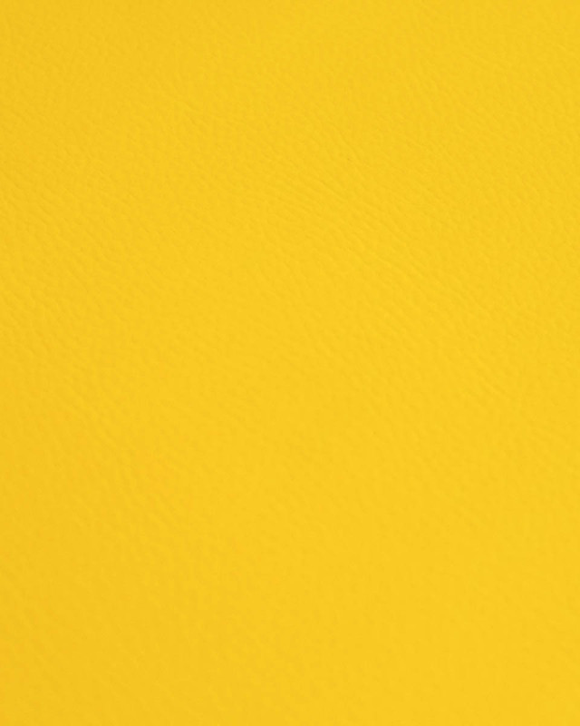Tissu Simili Cuir Bari Jaune Soleil - Mercerine