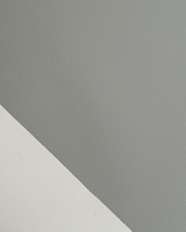 Tissu Simili Cuir Bari Gris Souris - Mercerine