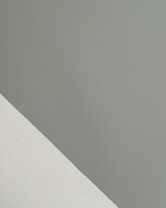 Tissu Simili Cuir Bari Gris Souris - Mercerine