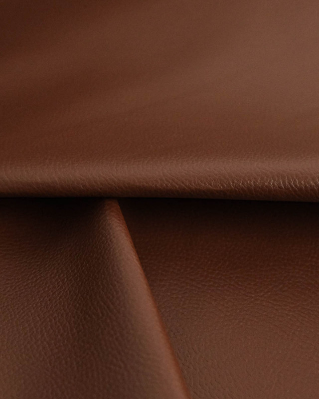 Tissu Simili Cuir Bari Cacao - Mercerine