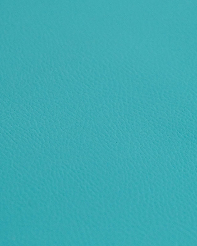 Tissu Simili Cuir Bari Turquoise - Mercerine