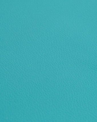 Tissu Simili Cuir Bari Turquoise - Mercerine