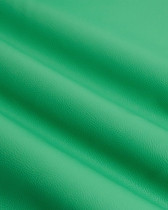 Tissu Simili Cuir Bari Vert Vif