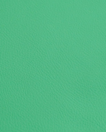 Tissu Simili Cuir Bari Vert Vif - Mercerine