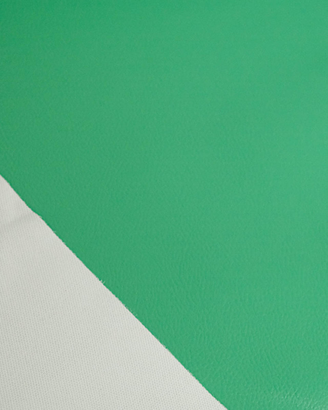 Tissu Simili Cuir Bari Vert Vif - Mercerine