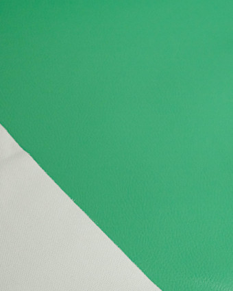Tissu Simili Cuir Bari Vert Vif - Mercerine
