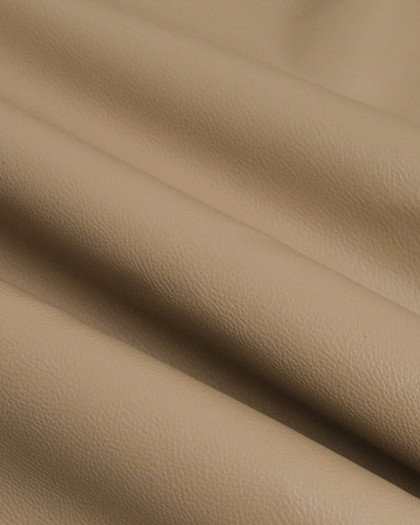 Tissu Simili Cuir Bari Peanut- Mercerine