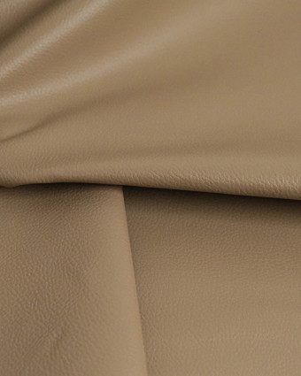 Tissu Simili Cuir Bari Peanut- Mercerine