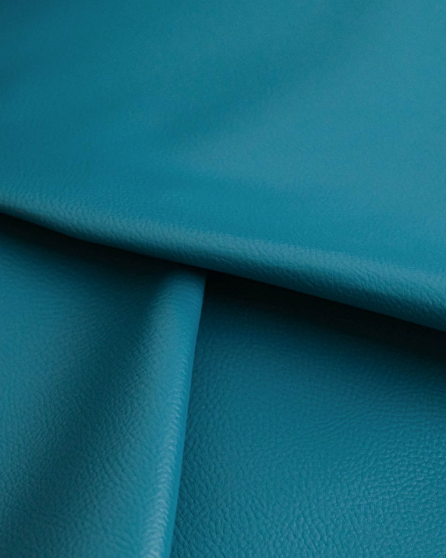 Tissu Simili Cuir Bari Canard - Mercerine