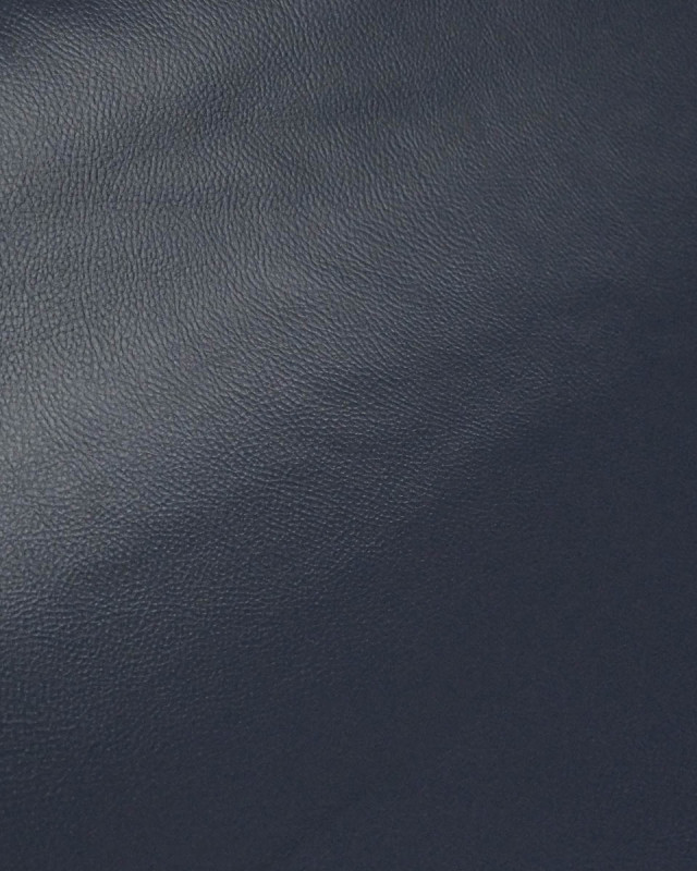 Tissu Simili Cuir Bari Marine - Mercerine