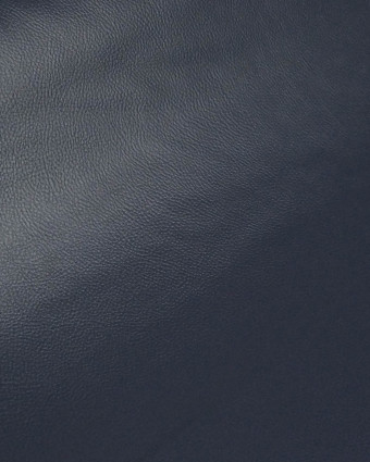 Tissu Simili Cuir Bari Marine - Mercerine