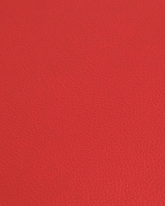 Tissu Simili Cuir Bari Rouge - Mercerine