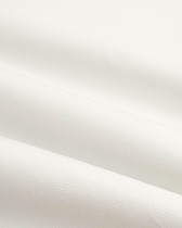 Tissu Simili Cuir Bari Blanc