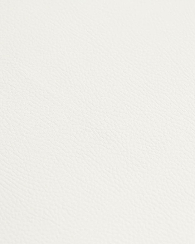 Tissu Simili Cuir Bari Blanc - Mercerine