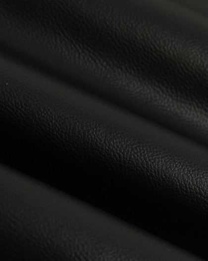 Tissu Simili Cuir Bari Noir