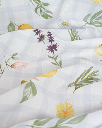 Nappe House Motif Citron - Mercerine