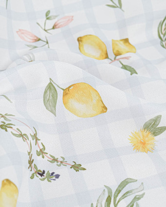Nappe House Motif Citron