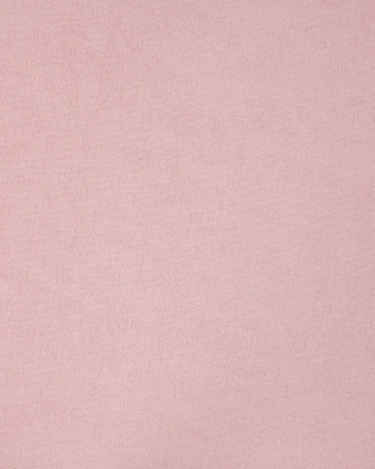Tissu Eponge Coton Uni Rose Poudré - Mercerine