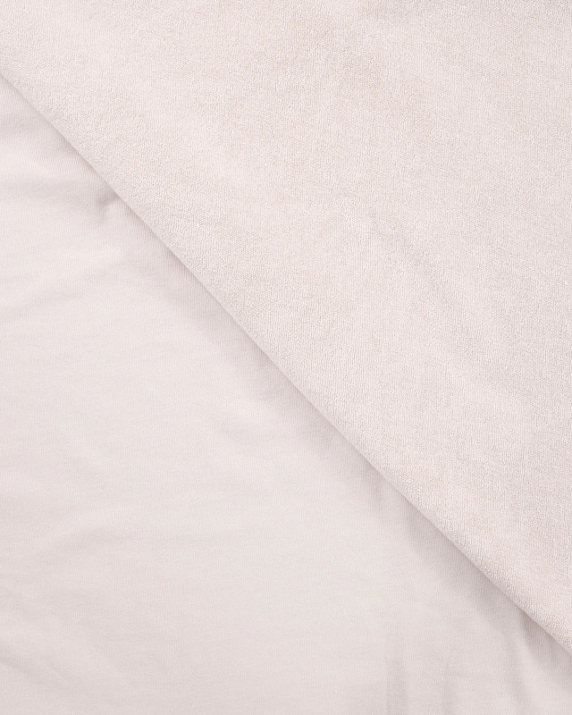 Tissu Eponge Coton Uni Ecru - Mercerine
