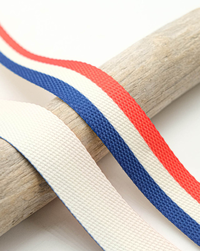 Sangle Bleu Blanc Rouge Vintage - Mercerine