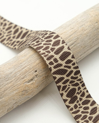 Sangle Fantaisie Motif Girafe